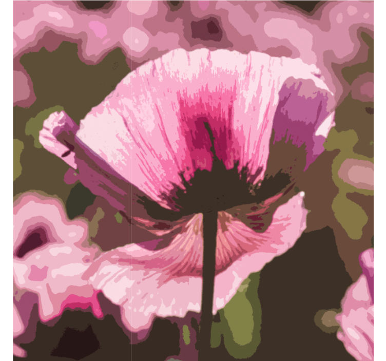 Μοντέρνο σουβέρ με Λαμπερό Φυτικό Μοτίβο - TenStickers