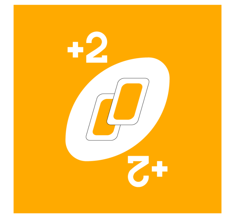 Uno κάρτες συν δύο geek coasters - TenStickers