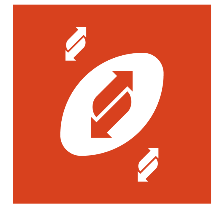 Σουβέρ σοδειάς Σύμβολο Κυκλικού Βέλους - TenStickers