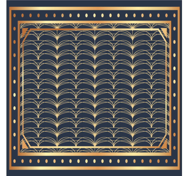 Σουβέρ με Κομψό Γεωμετρικό Σχέδιο - TenStickers