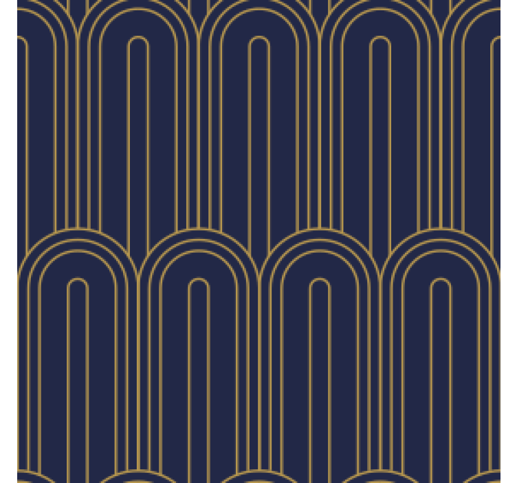 Σουβέρ με σχέδιο καμπύλων γραμμών - TenStickers