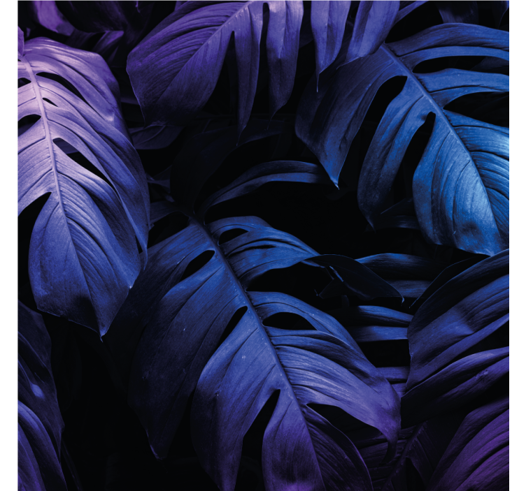 σουβέρ από νέον εξωτικό φύλλο - TenStickers