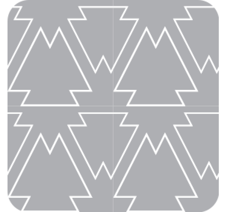 Σουβέρ με Γωνιακό Δέντρο Σχέδιο - TenStickers