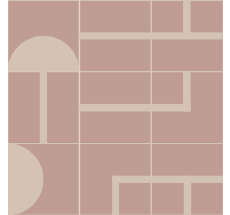 σουβέρ επιφάνεια με γεωμετρικά σχέδια - TenStickers