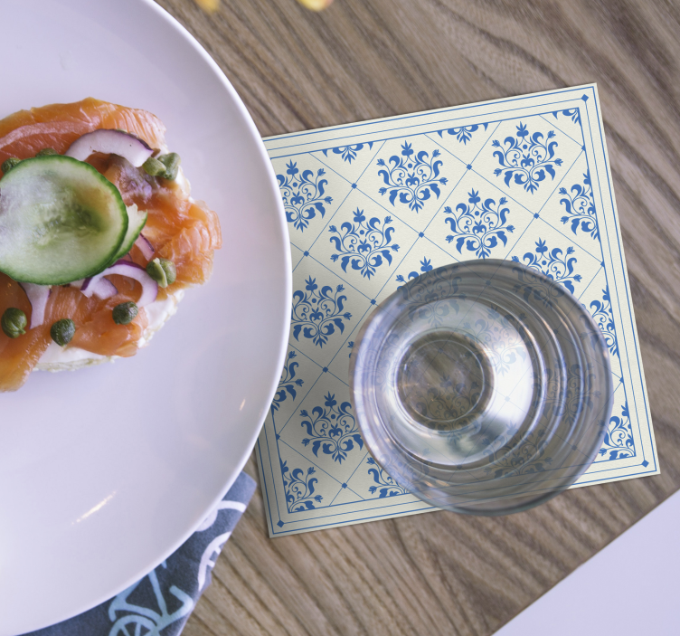 σουβέρ μοτίβο λουλουδιών - TenStickers