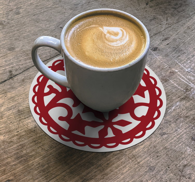 Χριστουγεννιάτικη νιφάδα χιονιού vintage τρενάκι - TenStickers