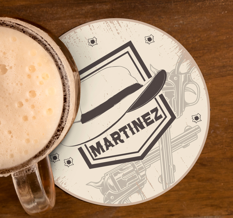 καπέλο με όνομα ποτό κόστερ - TenStickers