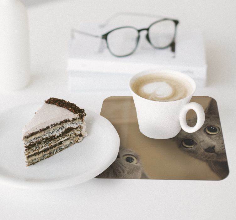 χαριτωμένο γάτες μοντέρνο σετ σουβέρ - TenStickers