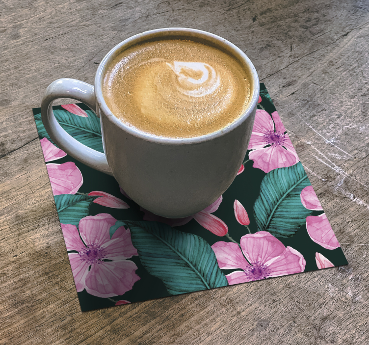 λουλούδια και φύλλα - TenStickers