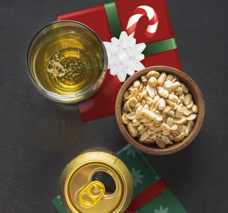 κουτιά δώρων συσκευασία ποτό - TenStickers