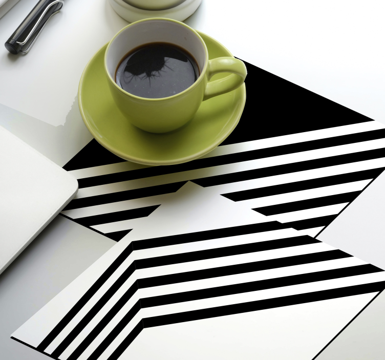 μοντέρνα ρίγες μοντέρνα λούνα παρκ - TenStickers