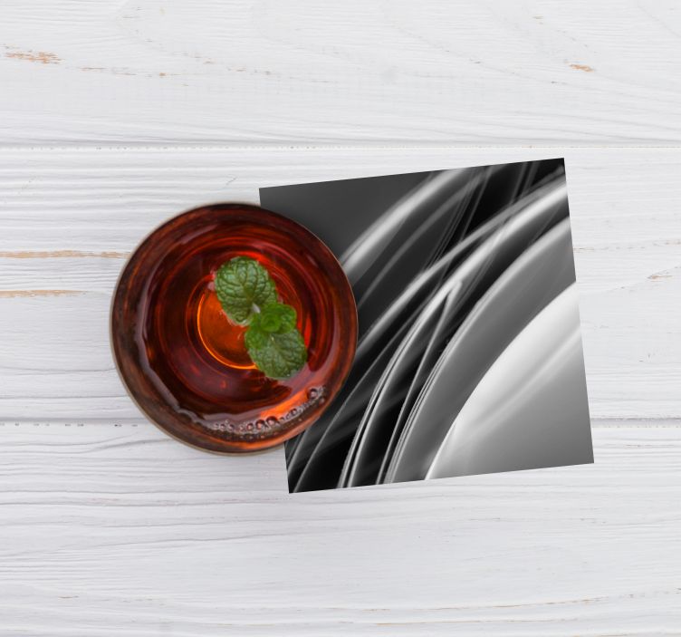 σουβέρ υφής φύλλων χαρτιού - TenStickers