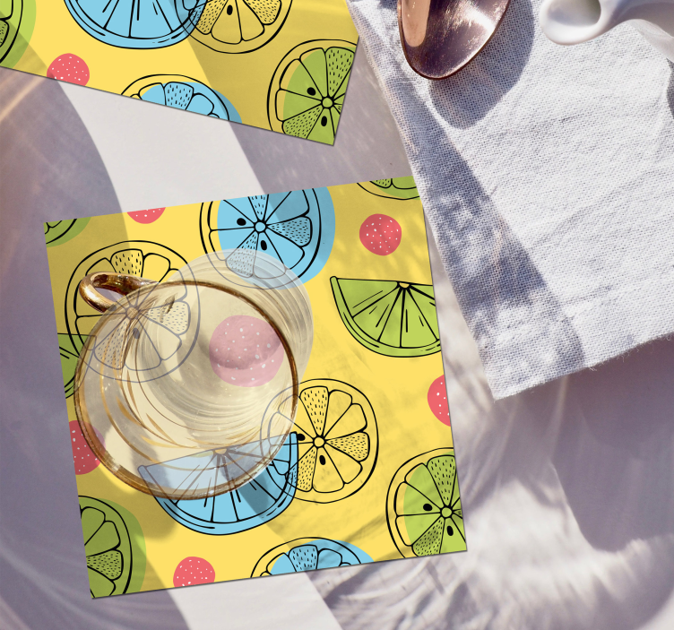 κίτρινο εσπεριδοειδή - TenStickers