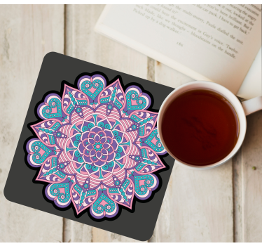 τρενάκι πλακιδίων boho mandala - TenStickers