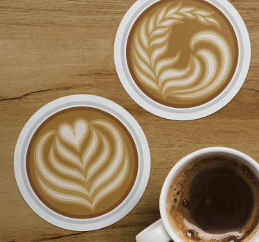 Cofee art μοντέρνο ποτό - TenStickers