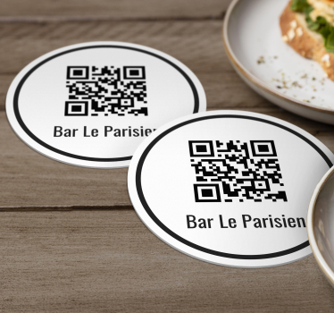 Eξατομικευμένο σουβέρ Κώδικας QR - TenStickers