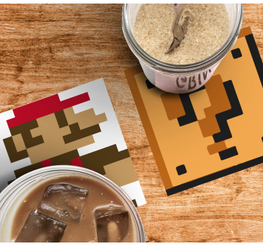 Super mario θέματα geeky σουβέρ - TenStickers