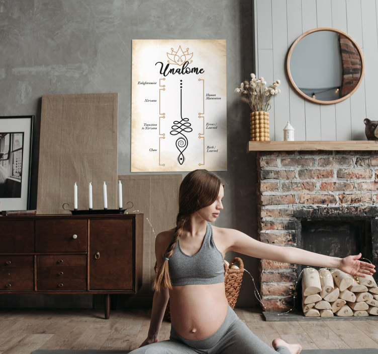 Aφίσα zen Μηδέν Μάτια - TenStickers