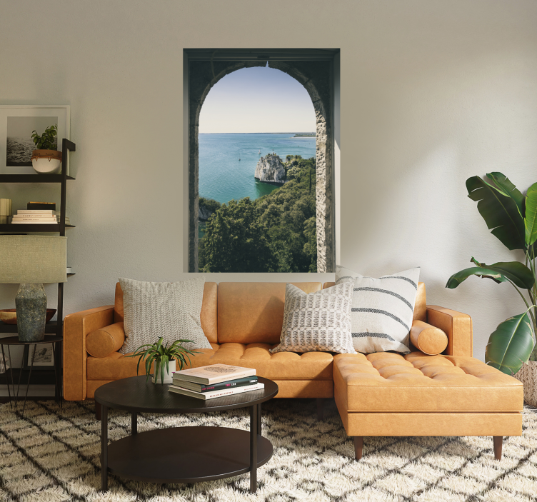 αφίσα με θέα στη θάλασσα - TenStickers