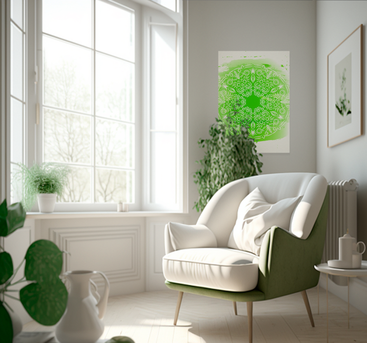 Μάνταλα Αρτ Ζεν αφίσα τοίχου - TenStickers