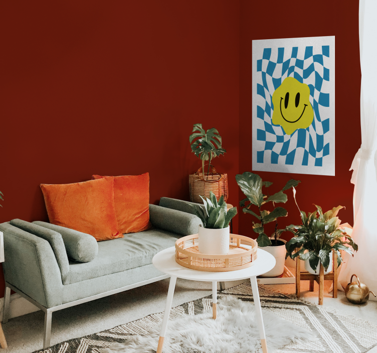 Smiley groovy εκτύπωση αφίσας - TenStickers