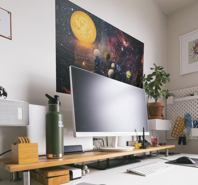 Εκτύπωση αφίσας ηλιακού συστήματος - TenStickers