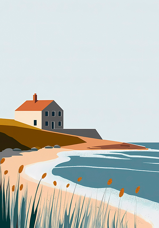 Αφίσα καλλιτεχνικό σχέδιο ήρεμη ζωή - TenStickers