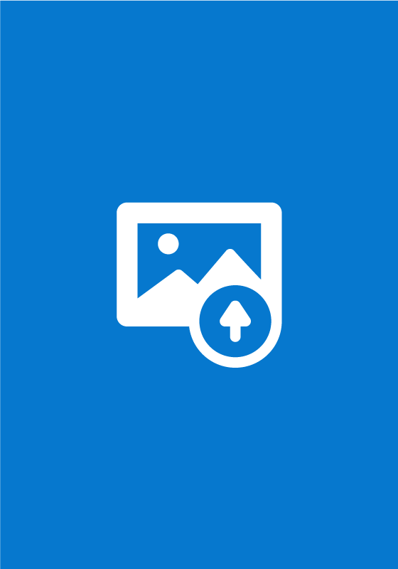 Aφίσα με επιλογές προσαρμογής ανεβάστε την εικόνα σας σε στυλ ghi - TenStickers