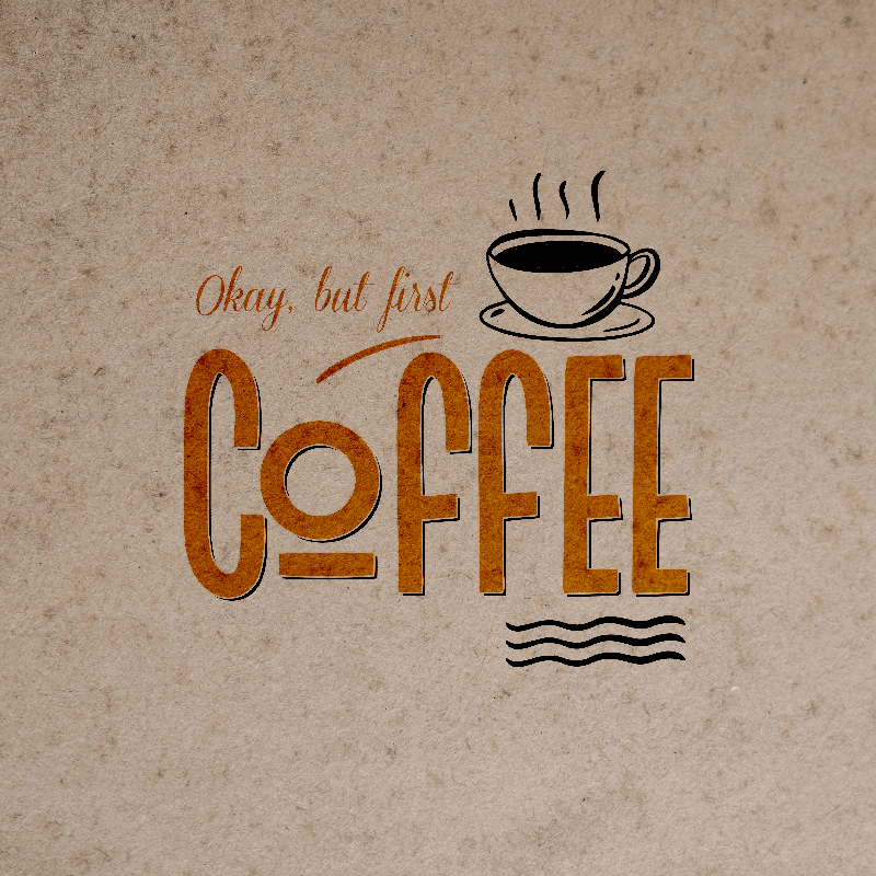 Αφίσα κουζίνας με ωραία vintage φράση - TenStickers