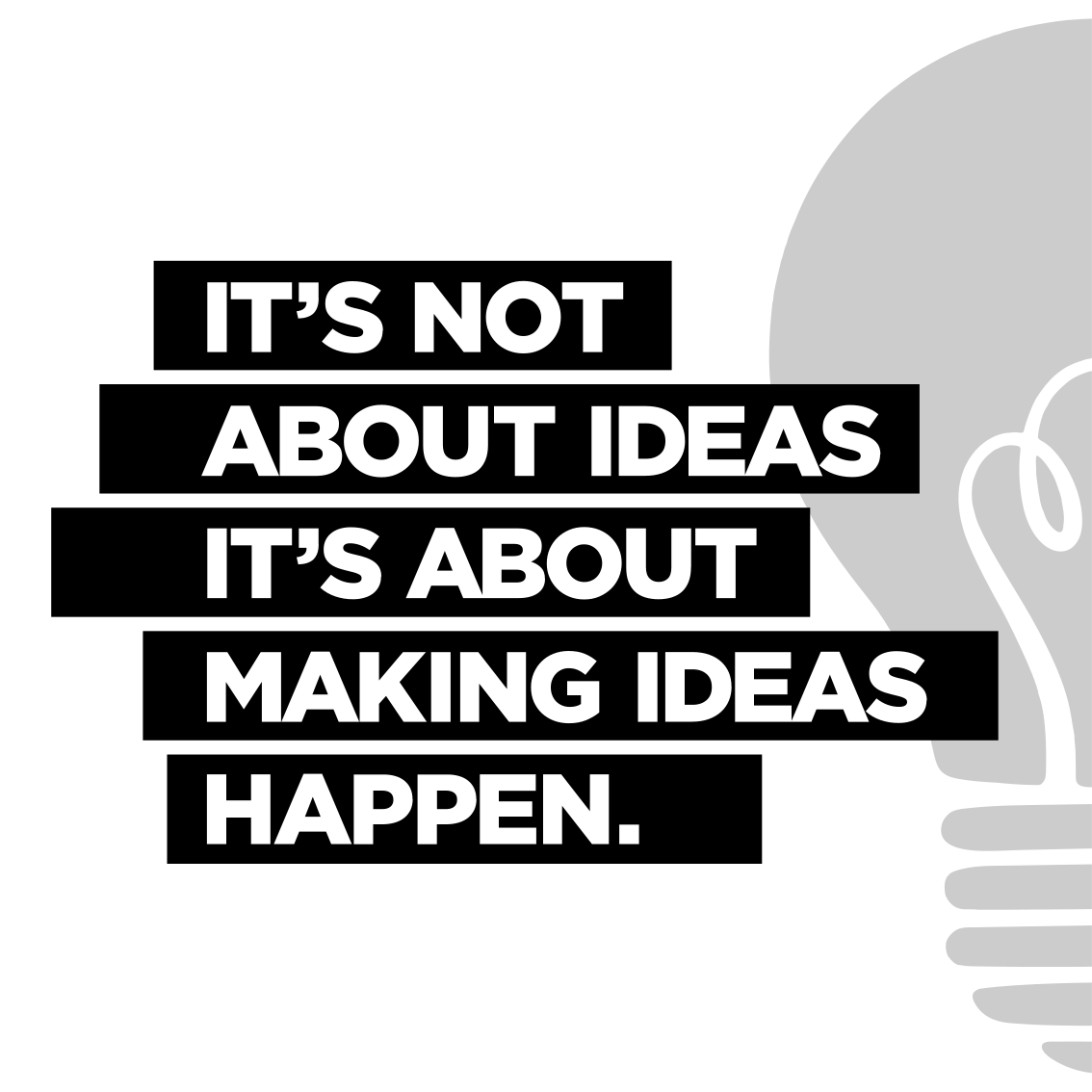 Αφίσα για το γραφείο κείμενο για ιδέες - TenStickers