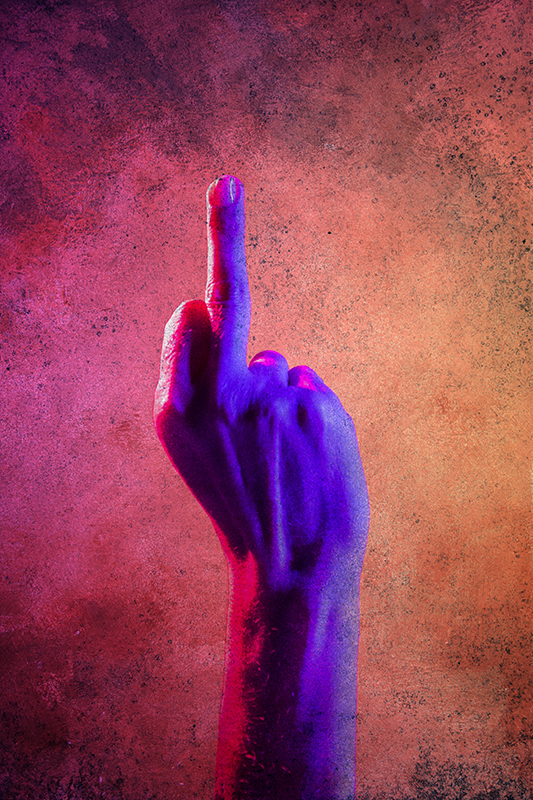 Αφίσα έφηβου δωματίου Γαμ*σέ τους όλους - TenStickers