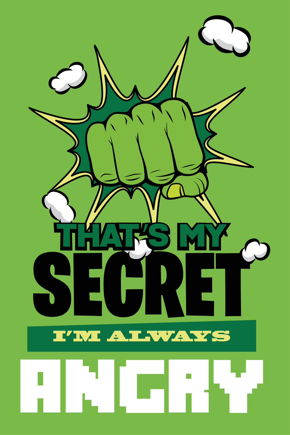 Αφίσα έφηβου δωματίου πάντα θυμωμένος - TenStickers