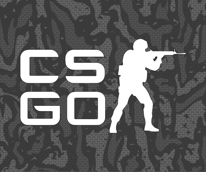 Αφίσα βιντεοπαιχνιδιών σχεδίαση cs go - TenStickers