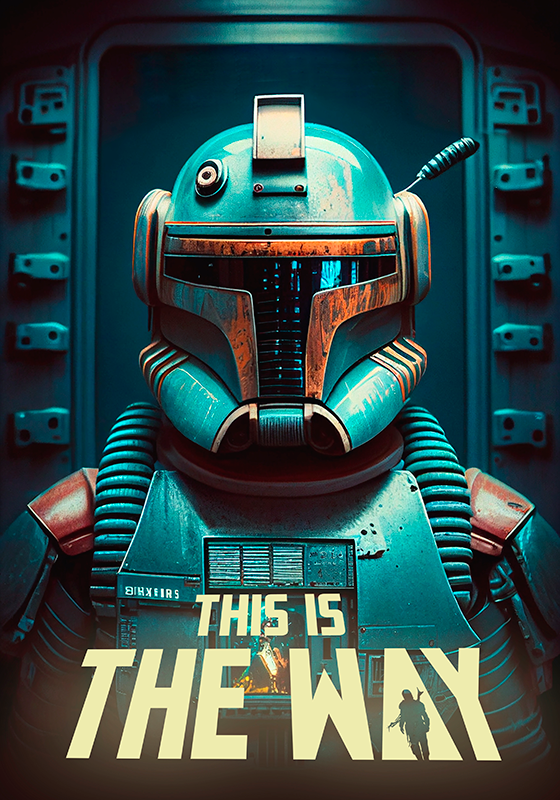 Αφίσα της ταινίας bounty hunter της δεκαετίας του '80 - TenStickers