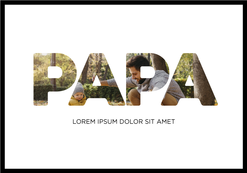 Aφίσα για το σαλόνι Παπά μου ηρωάς - TenStickers