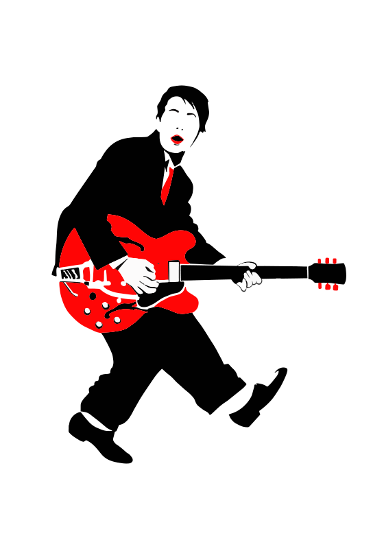 Aφίσα με μουσικά θέματα πίσω στο 1955 - TenStickers