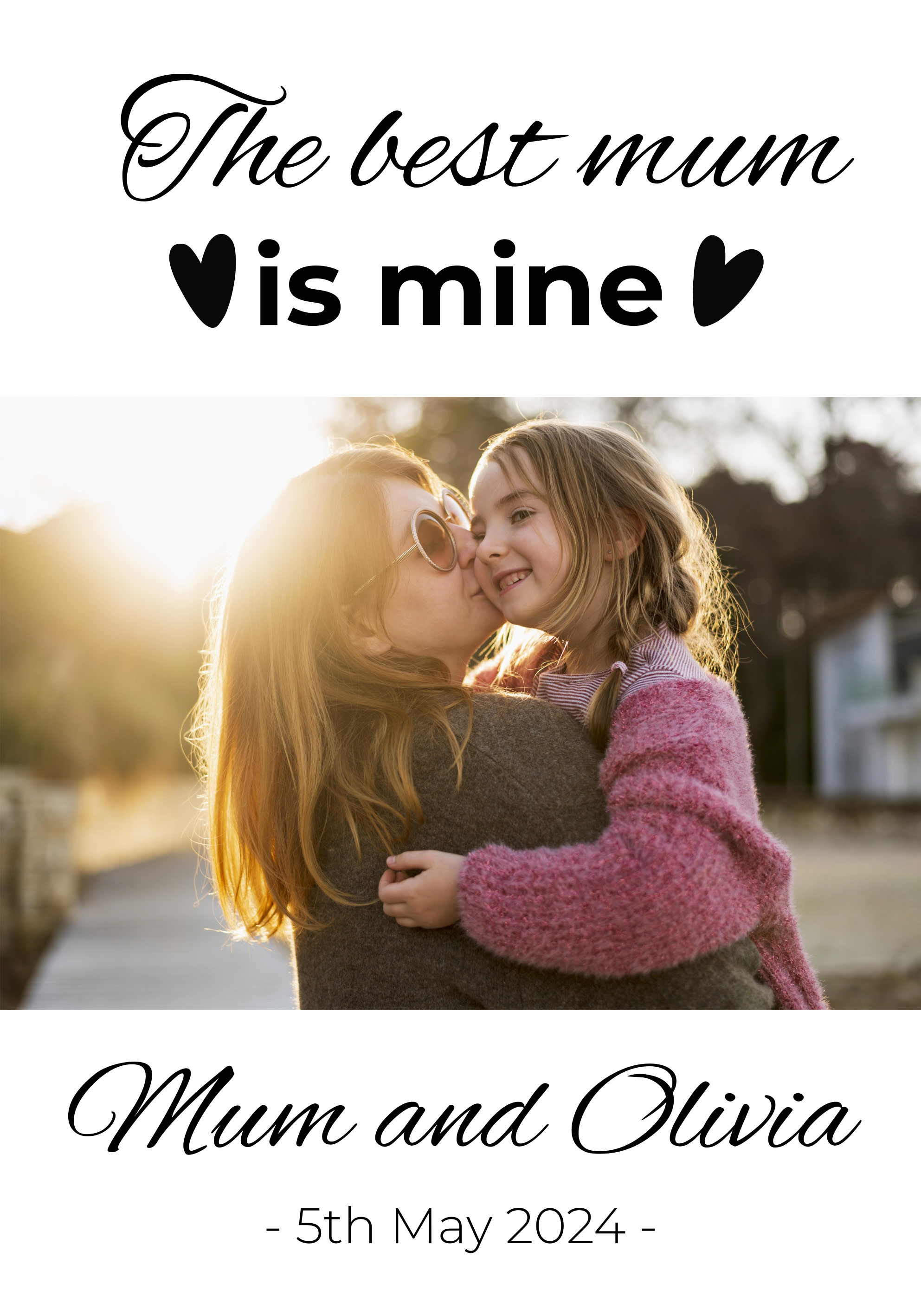 Aφίσα για το σαλόνι η καλύτερη μαμά - TenStickers