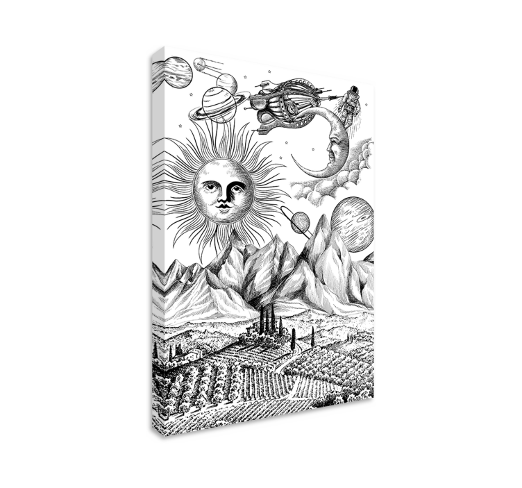 υπέροχες εκτυπώσεις τέχνης σε καμβά σε όλο τον κόσμο - TenStickers