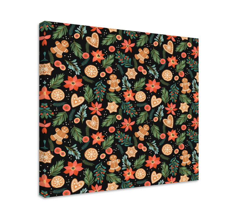 Χριστουγεννιάτικες εκτυπώσεις σε καμβά - TenStickers