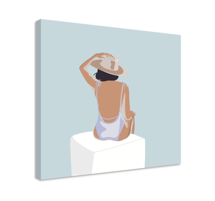 εκτυπώσεις τοίχου μινιμαλιστικό στυλ μόδας - TenStickers