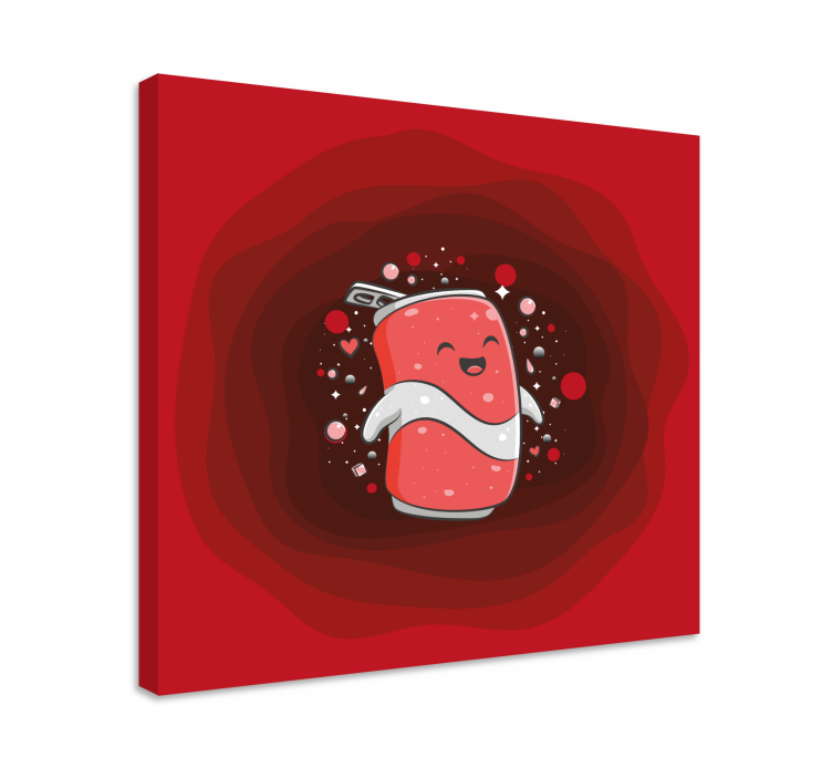 πρωτότυπο γκράφιτι κινουμένων σχεδίων μοντέρνος καμβάς - TenStickers