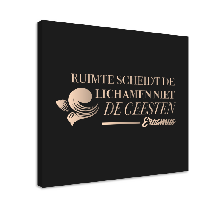 καμβάς απόσπασμα ανθρώπινης φιλοσοφίας - TenStickers