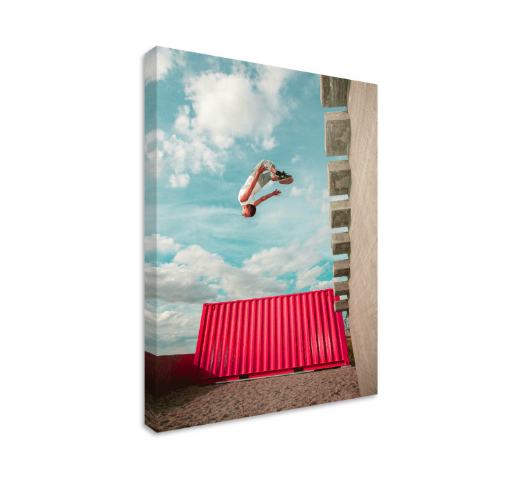 Σχέδιο εκτύπωσης αφίσας parkour - TenStickers