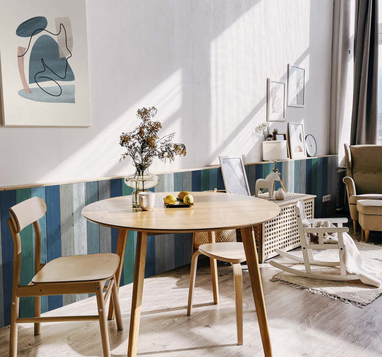 κομψές εκτυπώσεις τοίχου γραφείου - TenStickers