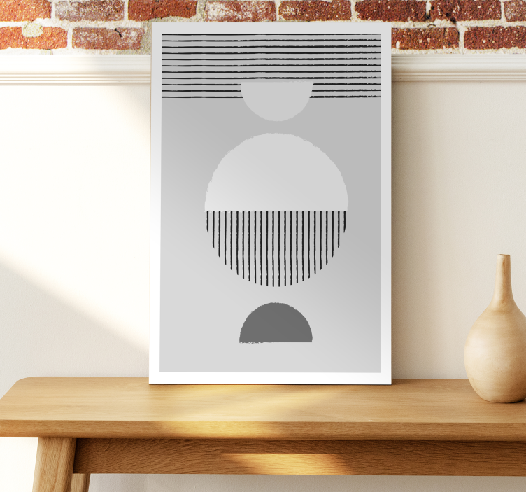 Ζωγραφική καμβά για την τραπεζαρία estilo nórdico - TenStickers