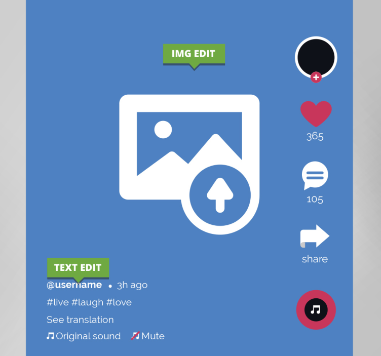 Εξατομικευμένος καμβάς πίνακας τικ Τοκ - TenStickers