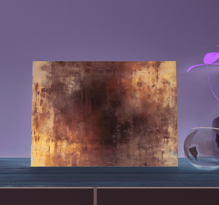 Ζωγραφική καμβά για το σαλόνι αφηρημένος πόνος - TenStickers