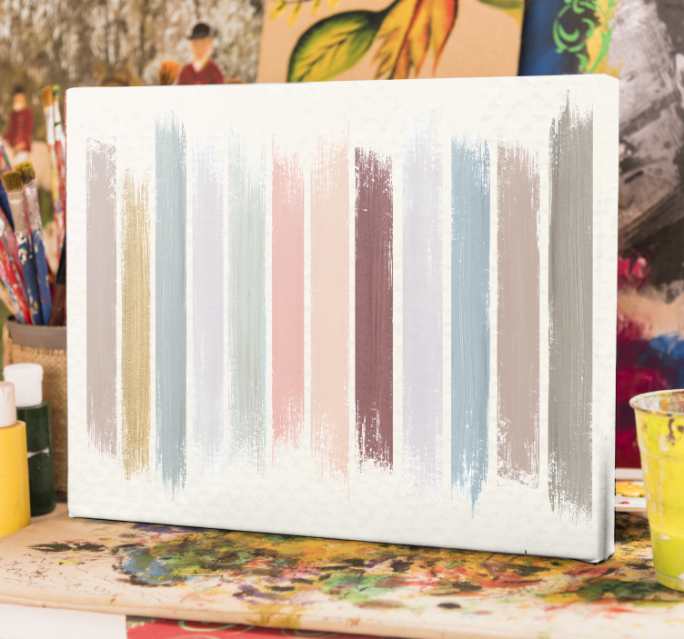 πολύχρωμες ζωγραφιές τέχνης σε καμβά - TenStickers