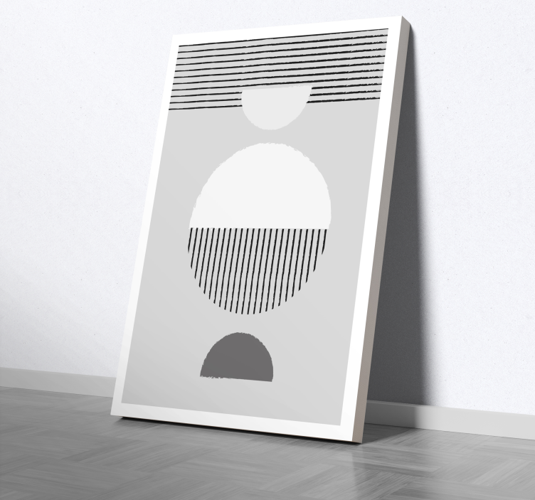 Ζωγραφική καμβά για την τραπεζαρία estilo nórdico - TenStickers