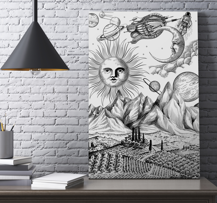 υπέροχες εκτυπώσεις τέχνης σε καμβά σε όλο τον κόσμο - TenStickers